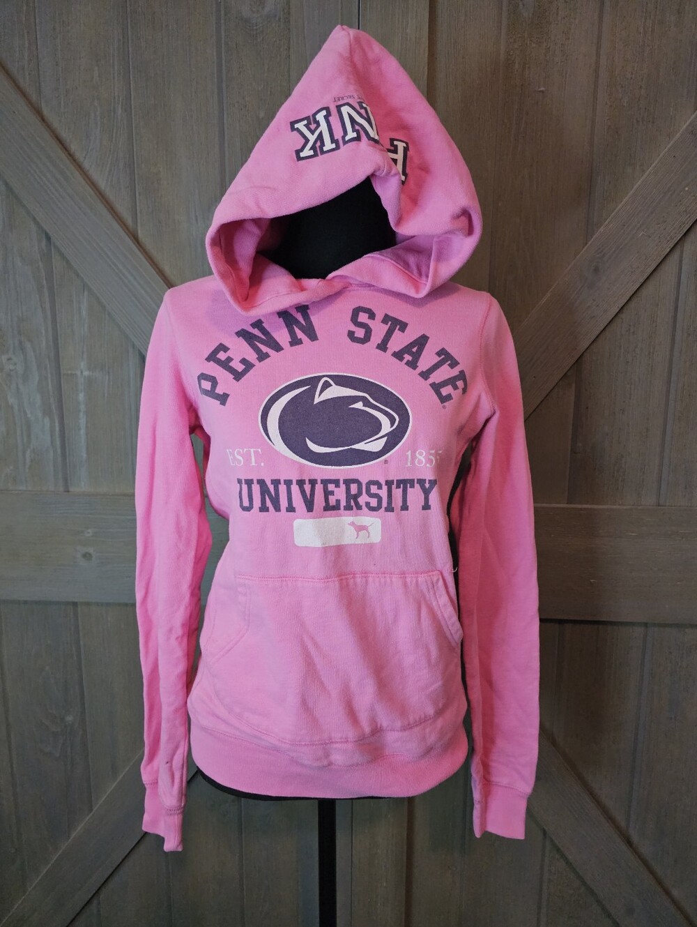 Y2k Victoria's Secret Pink Penn State University Hoodie sz XS